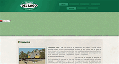 Desktop Screenshot of bentonita-dellago.com.ar